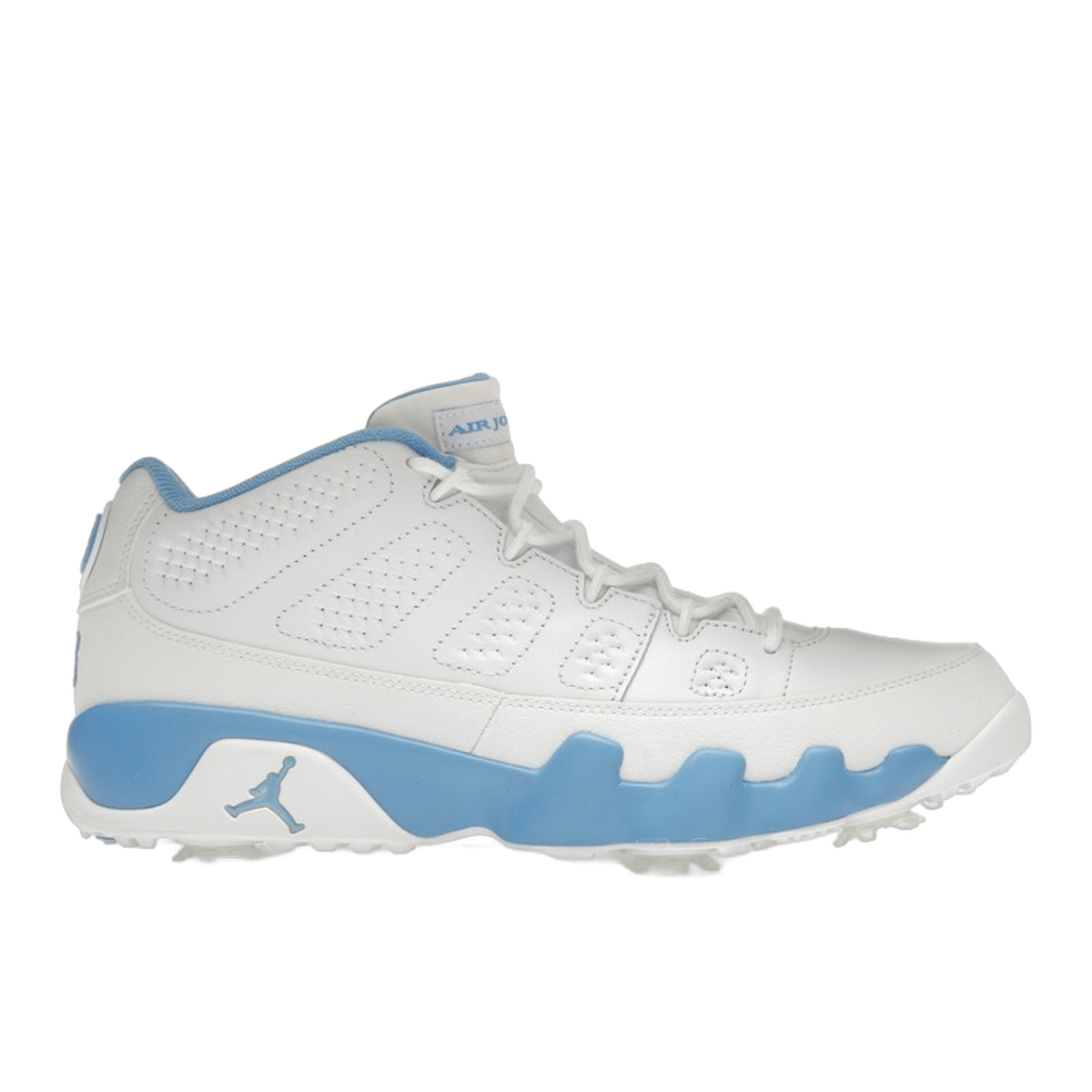 Jordan 9 Retro Low Golf White University Blue — kolab