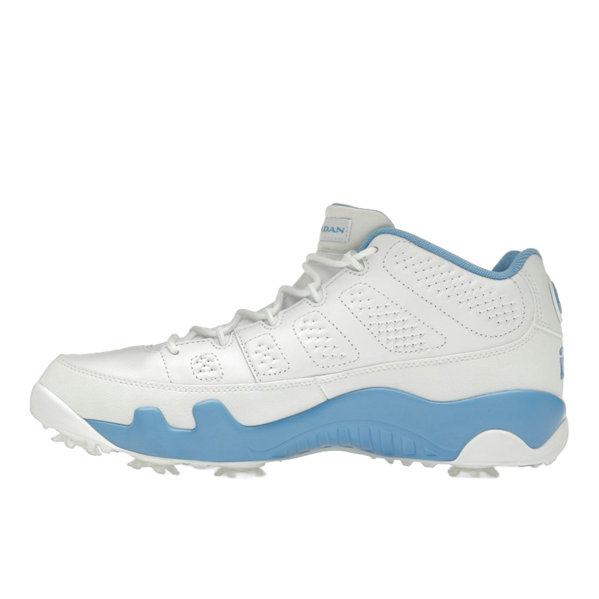 Jordan 9 Retro Low Golf White University Blue — kolab
