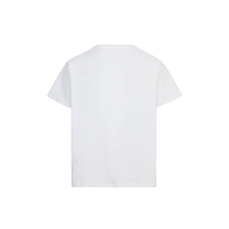 Floral Horse Tee Off White, back
