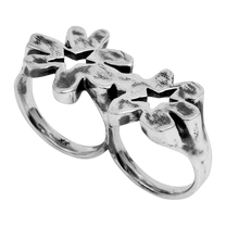 Flower Knuckle Ring