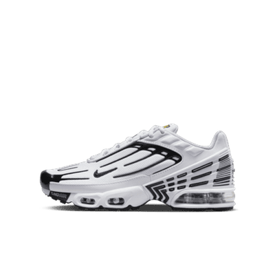 Nike Air Max Plus 3 White Black (GS) · kolab