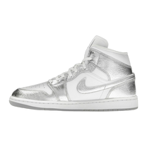 Jordan 1 Mid SE Metallic Silver — kolab