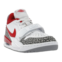 Jordan Legacy 312 Low White Cement Gym Red — kolab