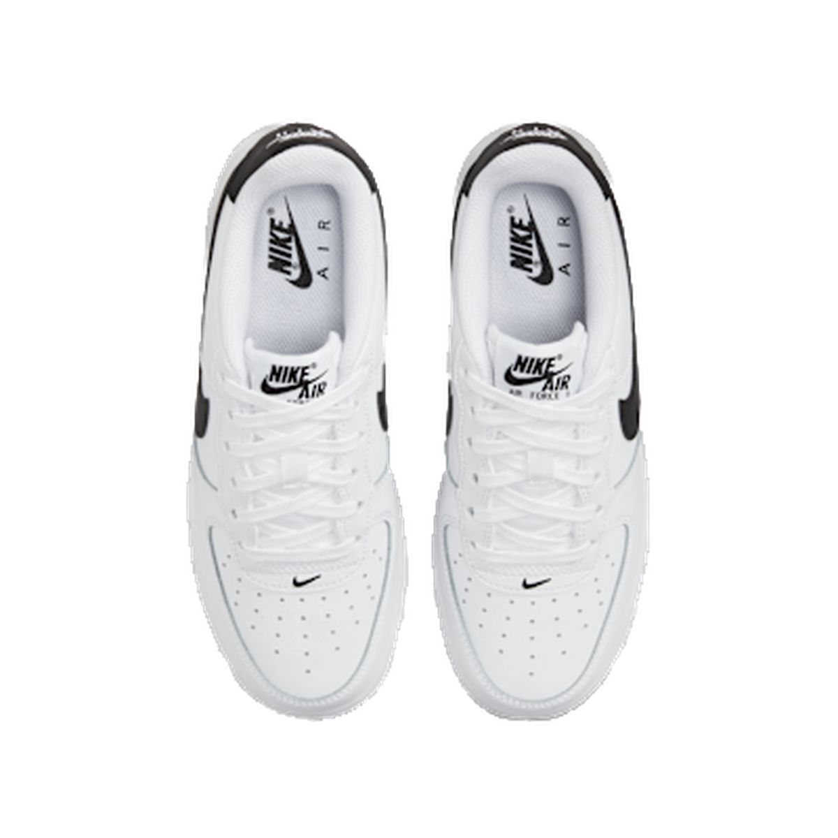 Nike Air Force 1 Low White Black (2024) (GS) — kolab