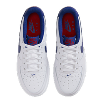 Nike Air Force 1 White Deep Royal Blue GS — kolab