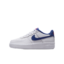 Nike Air Force 1 White Deep Royal Blue GS — kolab