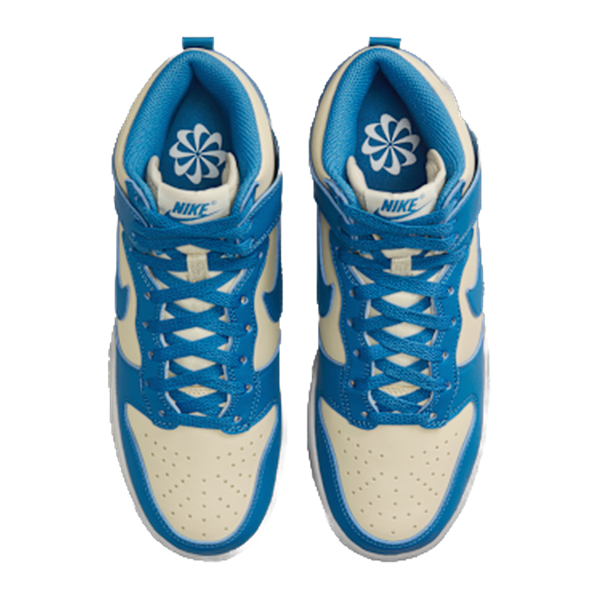 Nike Dunk High Next Nature Light Khaki Star Blue — kolab