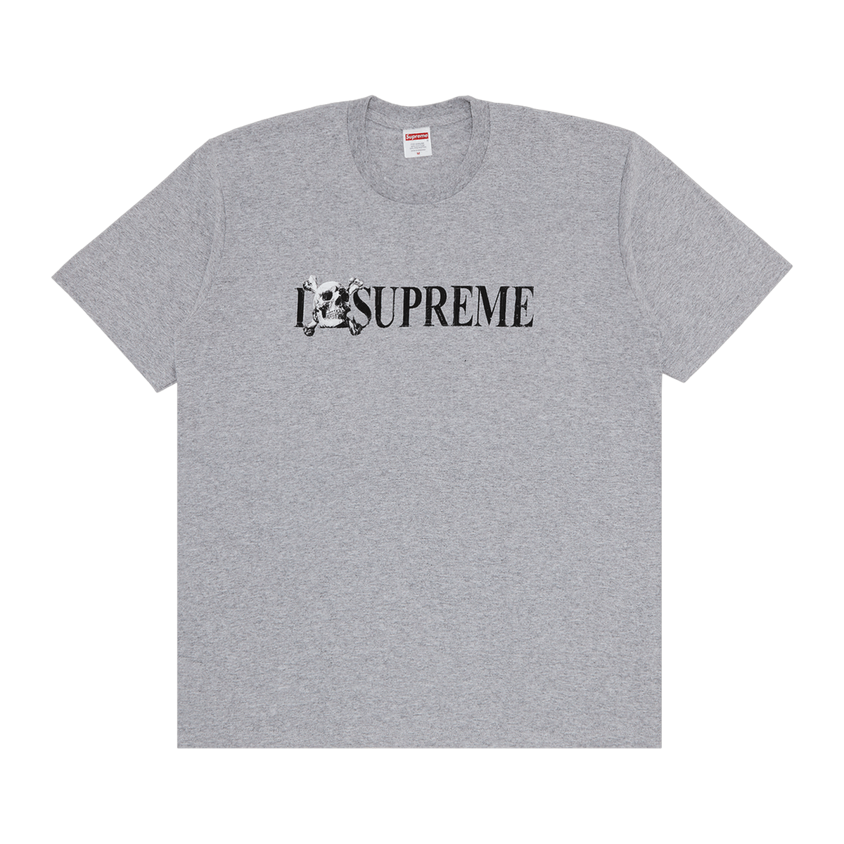 Supreme Skull Tee 'Heather Grey'