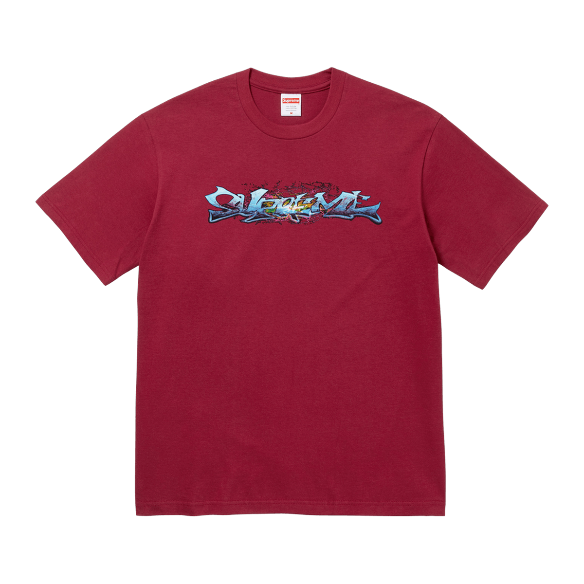 Supreme Tag Tee 'Cardinal'