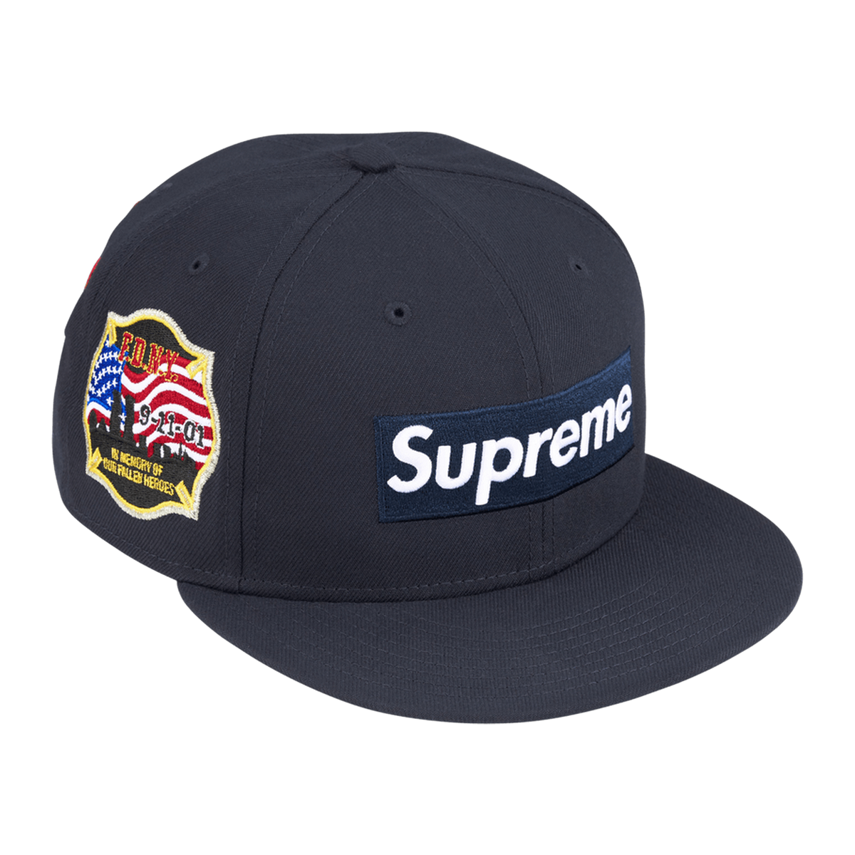 Supreme x Fdny Box Logo New Era 'Navy'