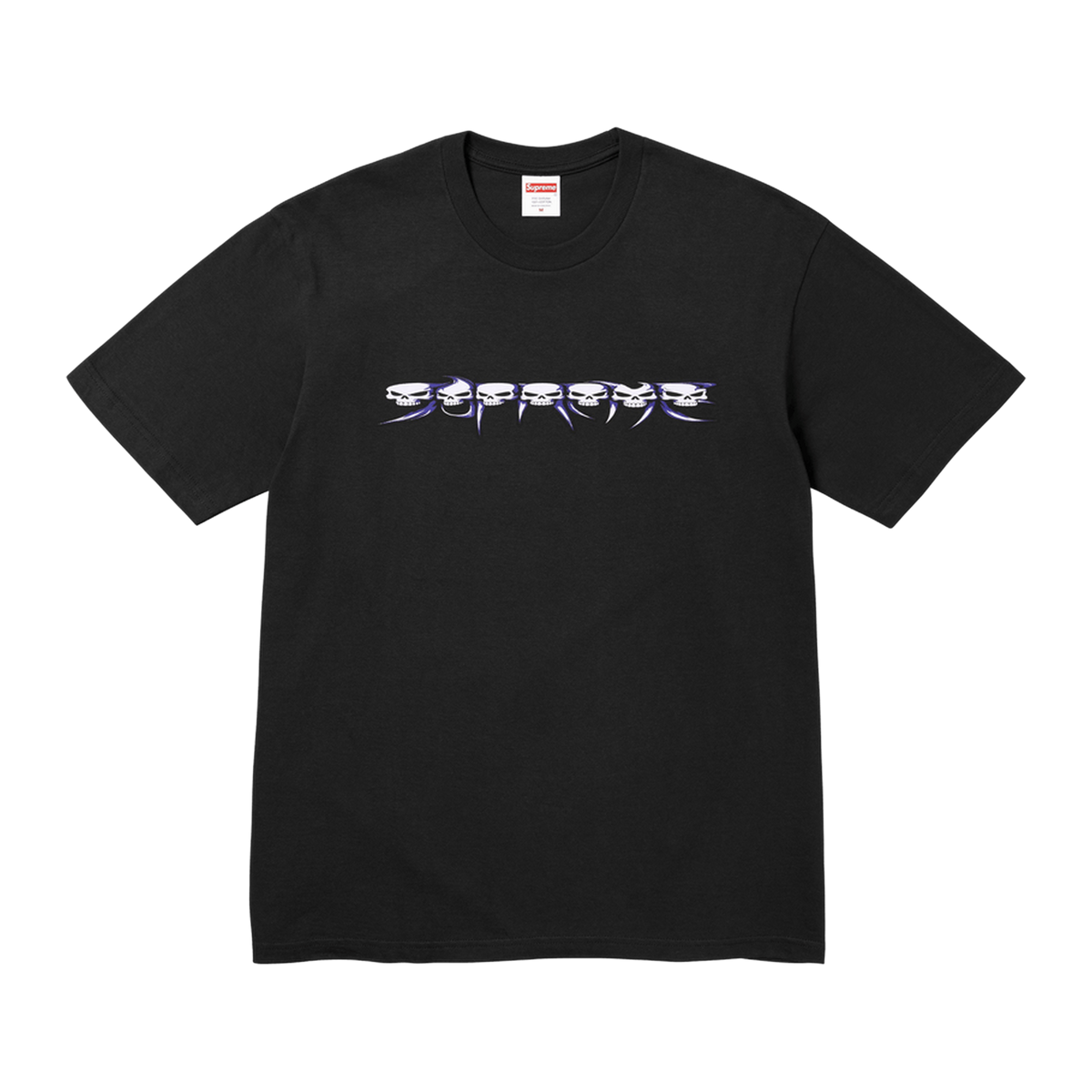 Supreme Skulls Spellout Tee 'Black'