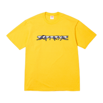 Supreme Skulls Spellout Tee 'Yellow'