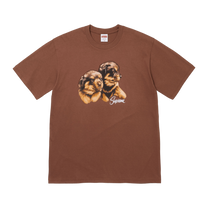 Supreme Puppies Tee 'Brown'