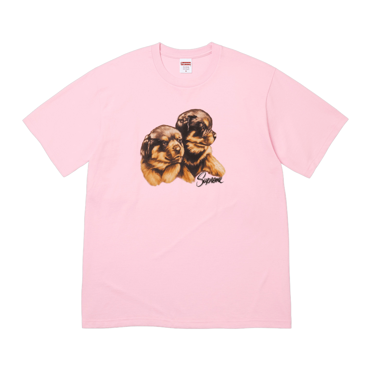 Supreme Puppies Tee 'Light Pink'