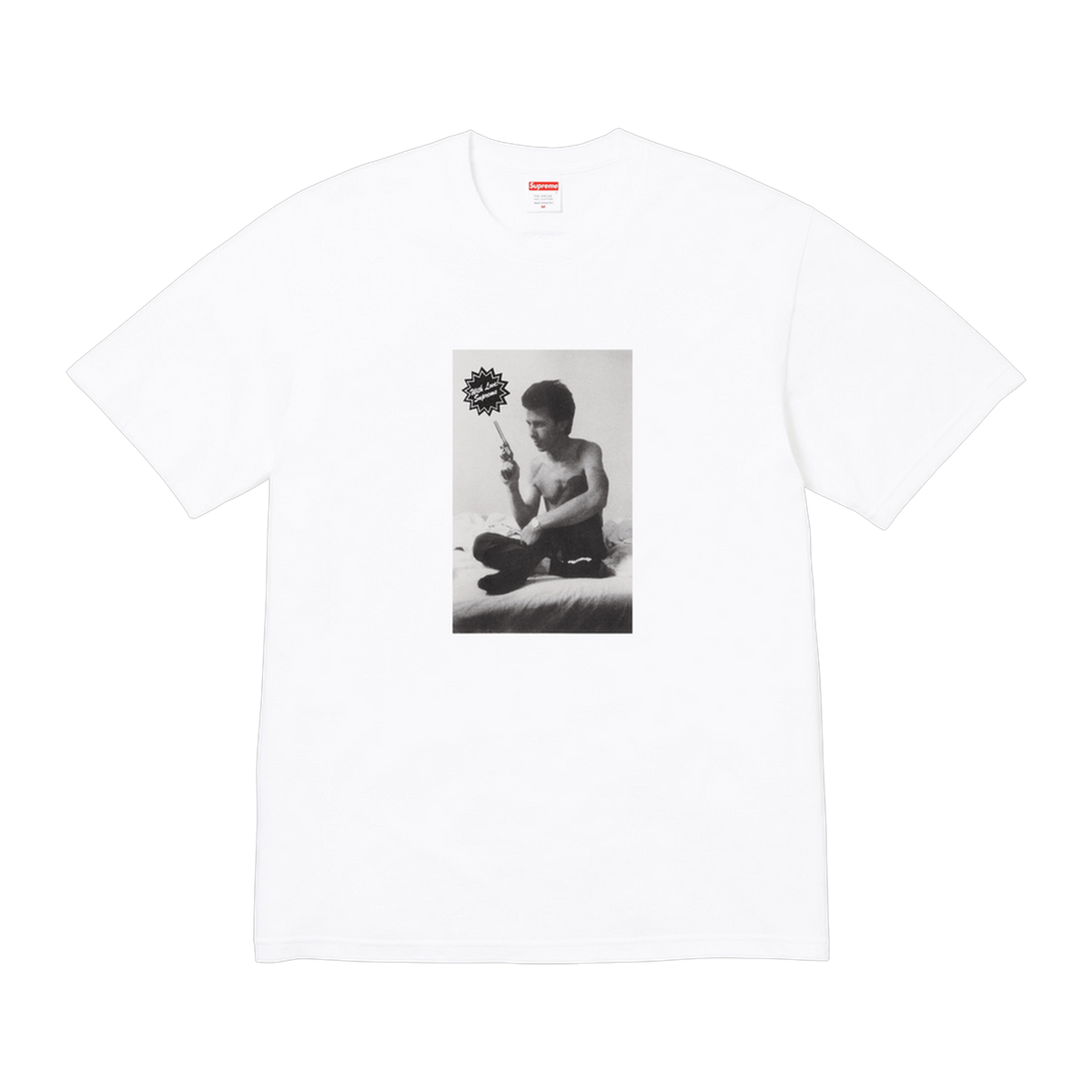 Supreme x Larry Clark Gun Tee 'White'