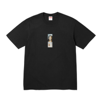 Supreme Prayer Card Box Logo Tee 'Black'