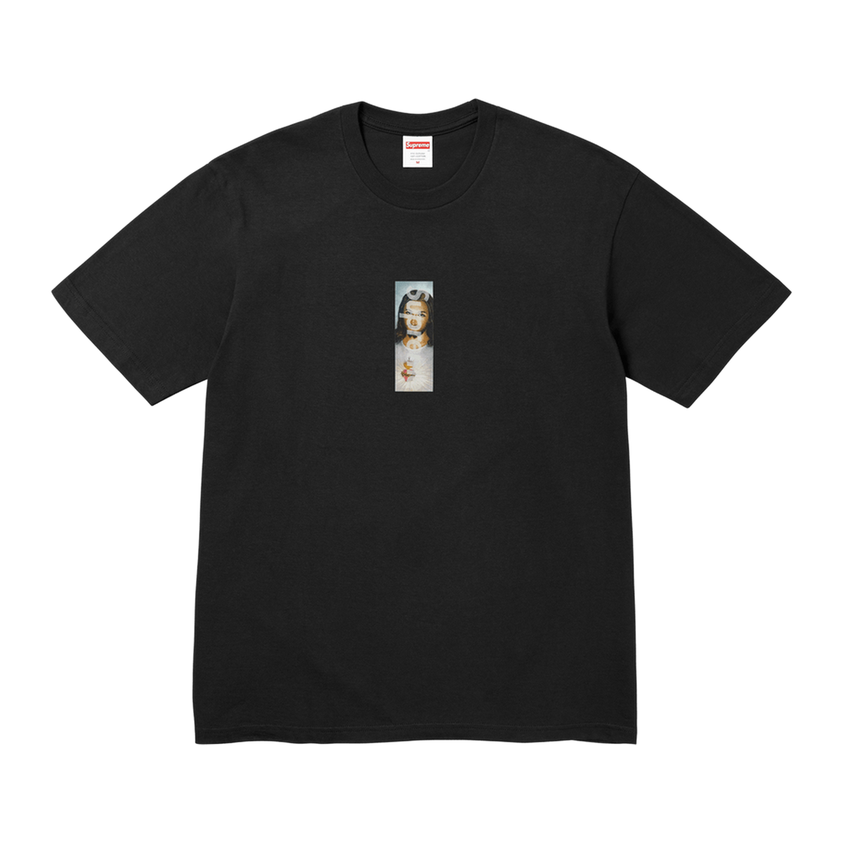 Supreme Prayer Card Box Logo Tee 'Black'