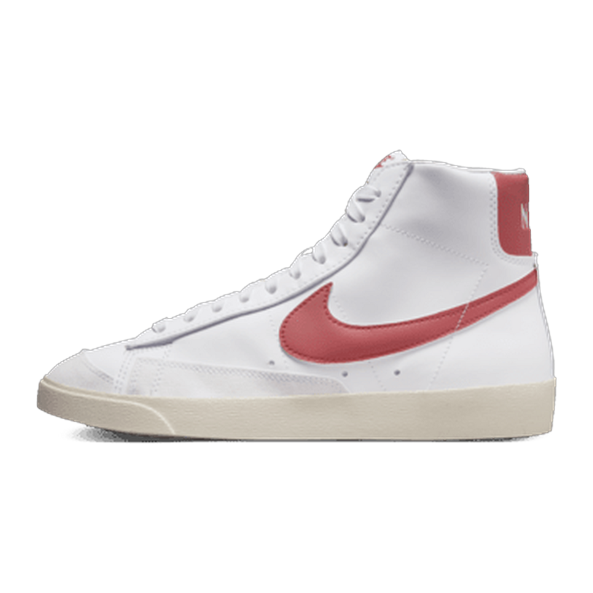 Nike Blazer Mid '77 Women's Shoes White/Red Stardust/Sail/Adobe — kolab