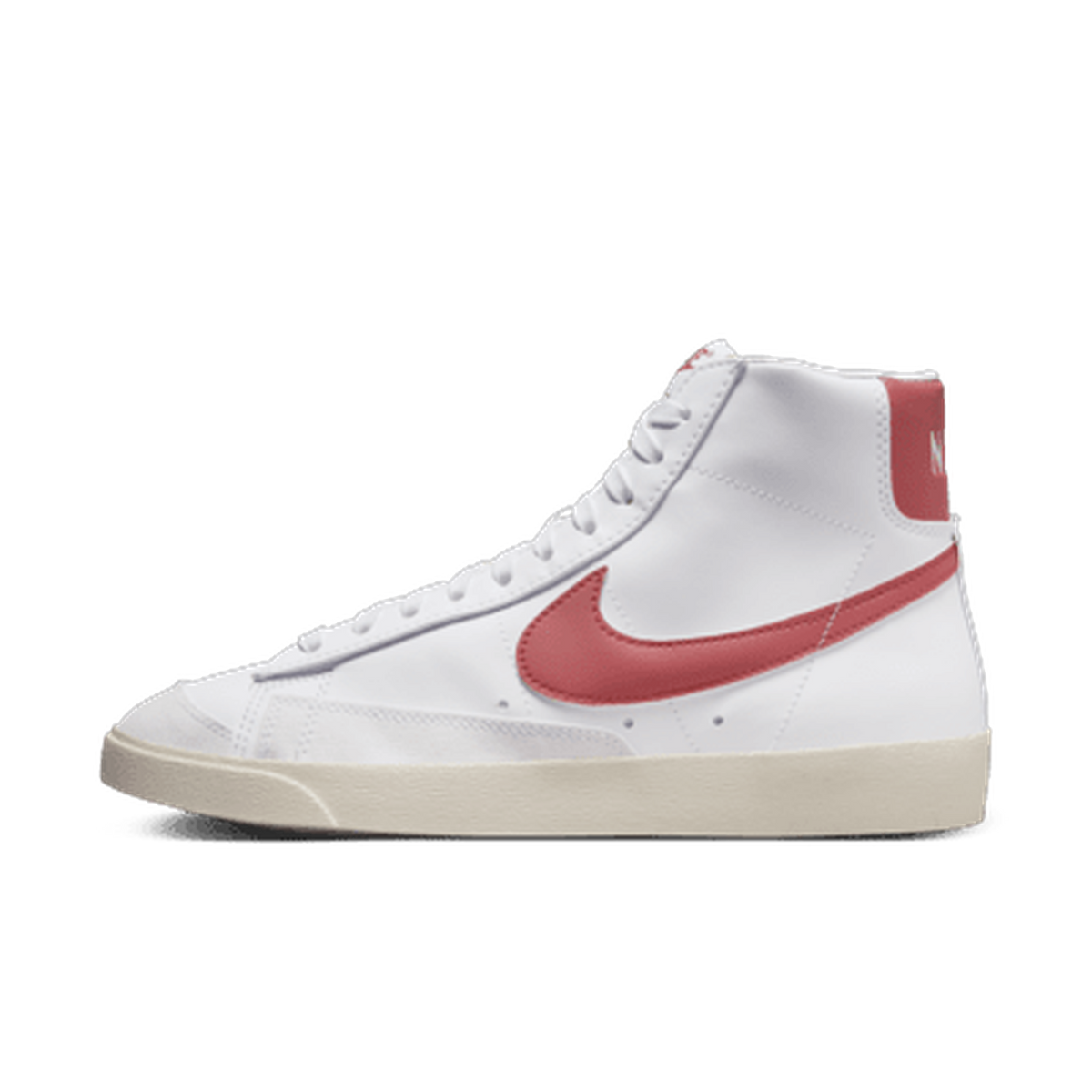 Nike Blazer Mid '77 Women's Shoes White/Red Stardust/Sail/Adobe — kolab