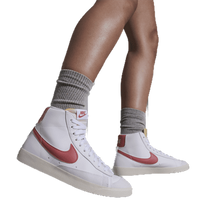 Nike Blazer Mid '77 Women's Shoes White/Red Stardust/Sail/Adobe — kolab
