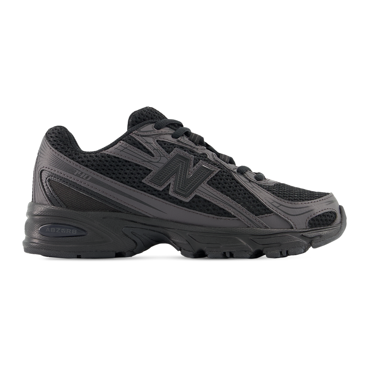 New Balance 740 Triple Black (GS) — kolab