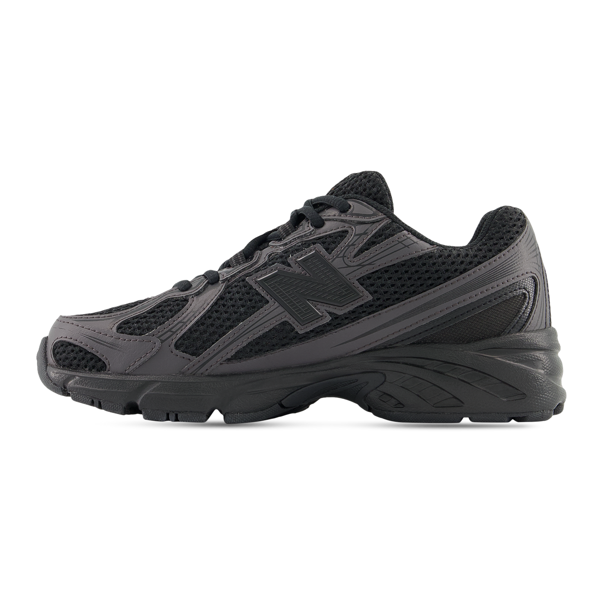 New Balance 740 Triple Black (GS) — kolab