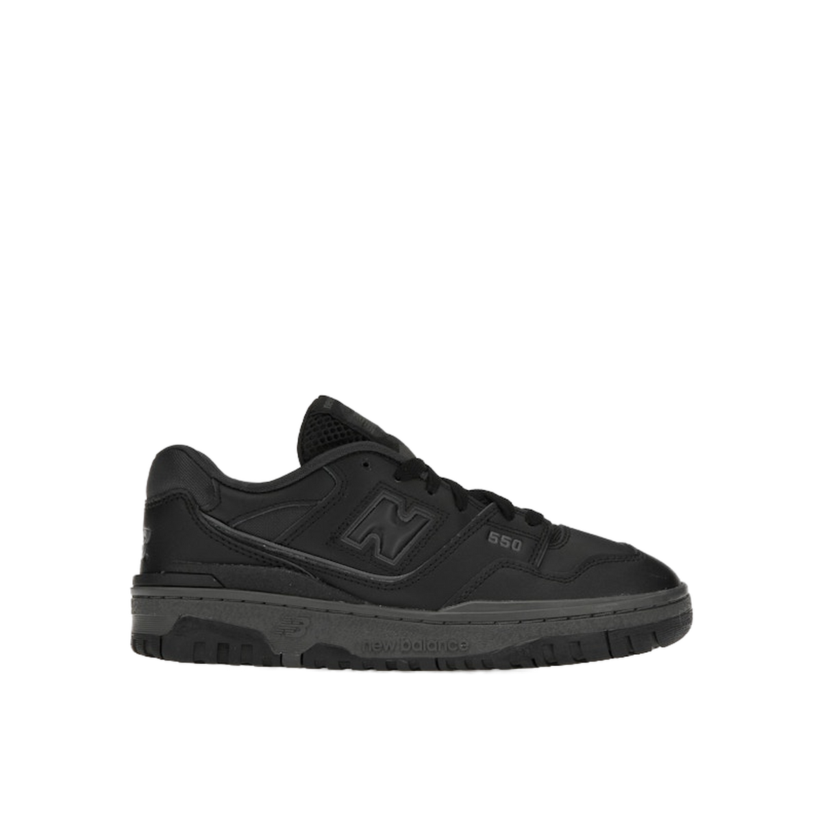 New Balance 550 Triple Black (GS) — kolab