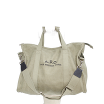 A.P.C. gym bag recuperation-KAKI