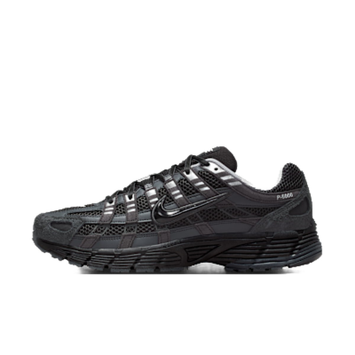 Nike P-6000 Suede Anthracite Metallic Silver · kolab