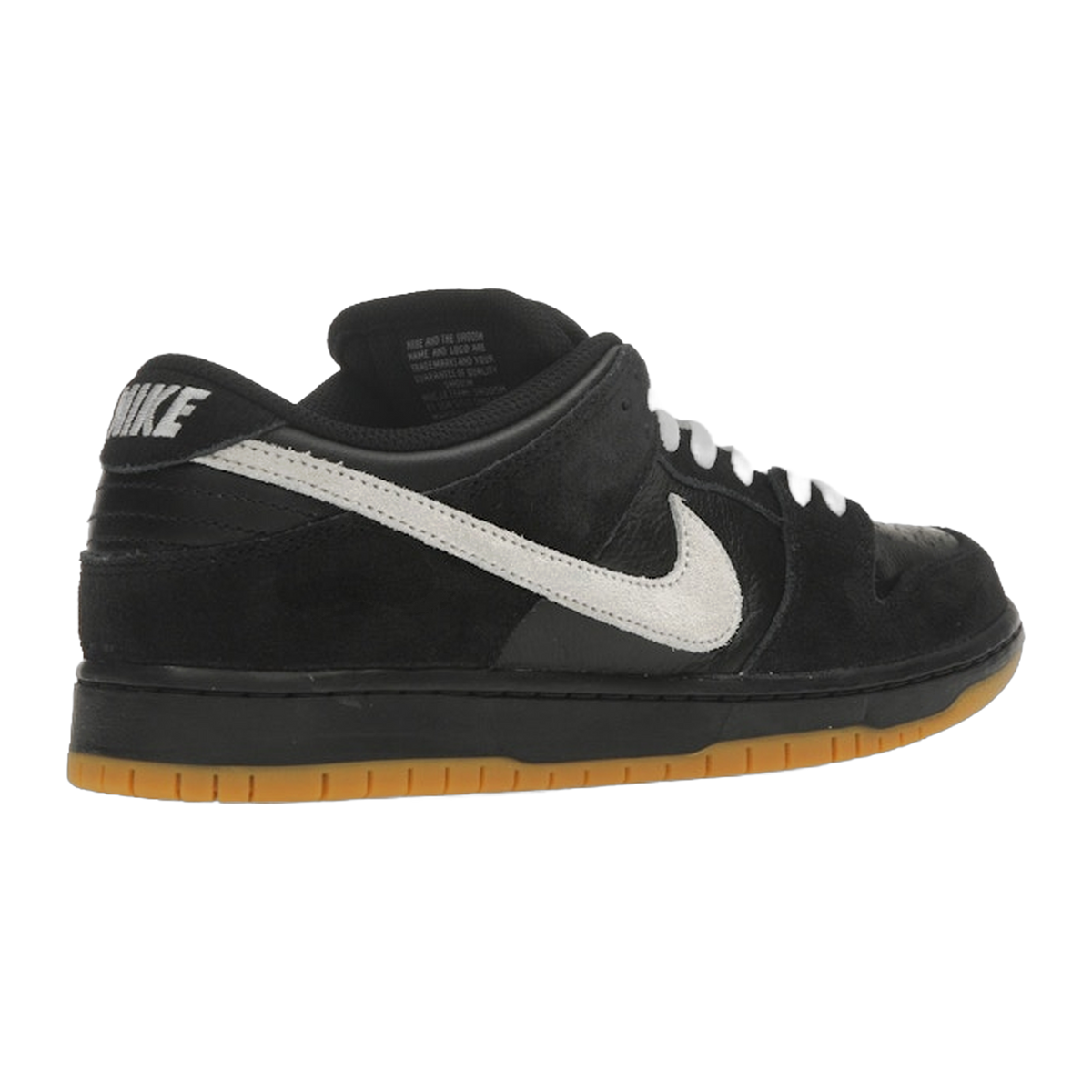 Nike Dunk Low Pro SB Black White Gum — kolab