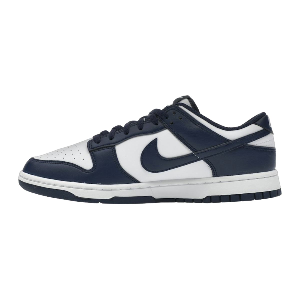 Nike Dunk Low White Midnight Navy · kolab