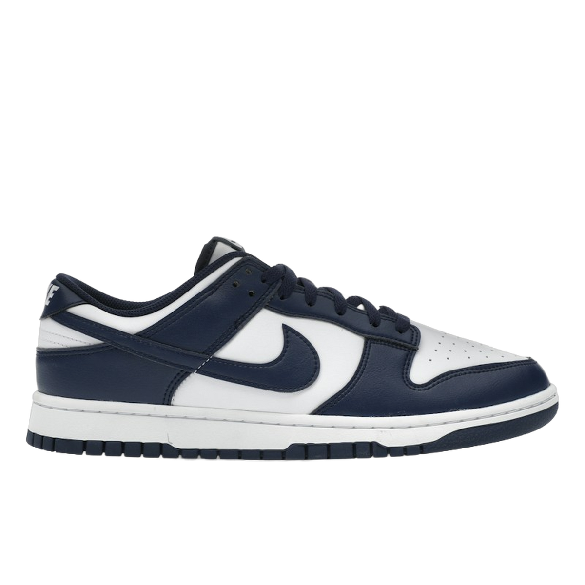 Nike Dunk Low White Midnight Navy — kolab