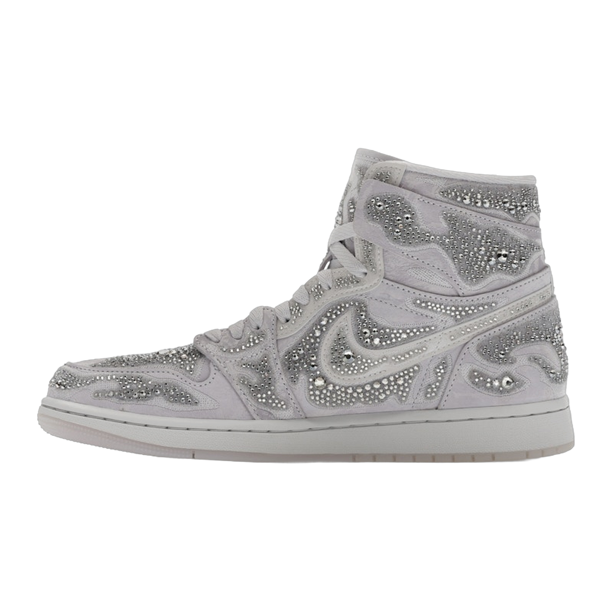 Jordan 1 Retro High OG Swarovski Vast Grey — kolab