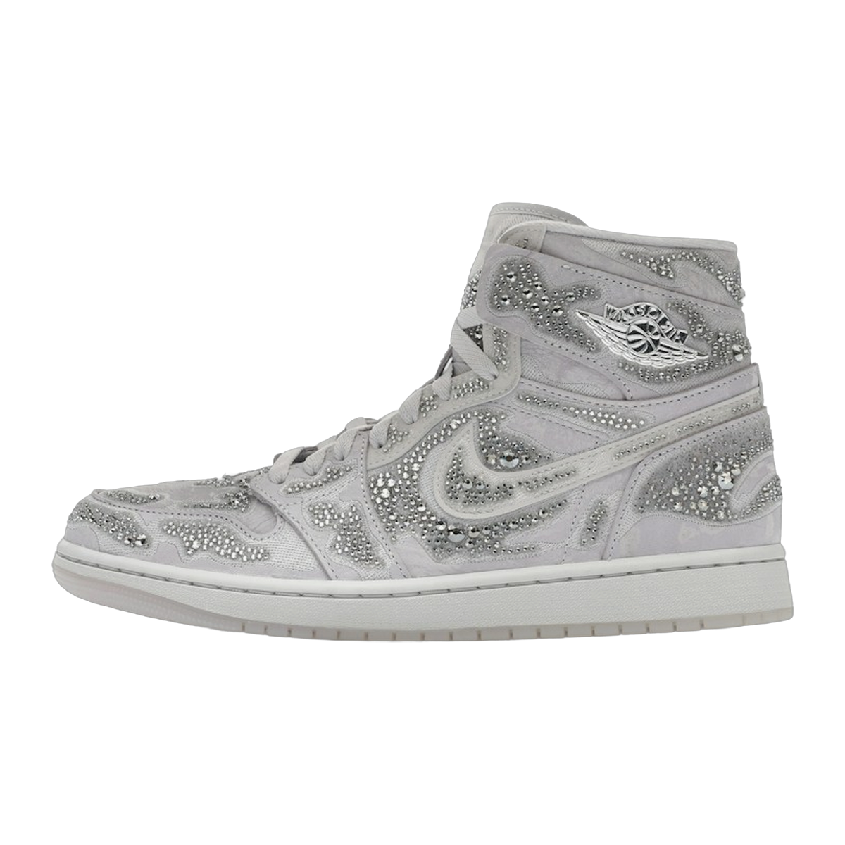 Jordan 1 Retro High OG Swarovski Vast Grey — kolab