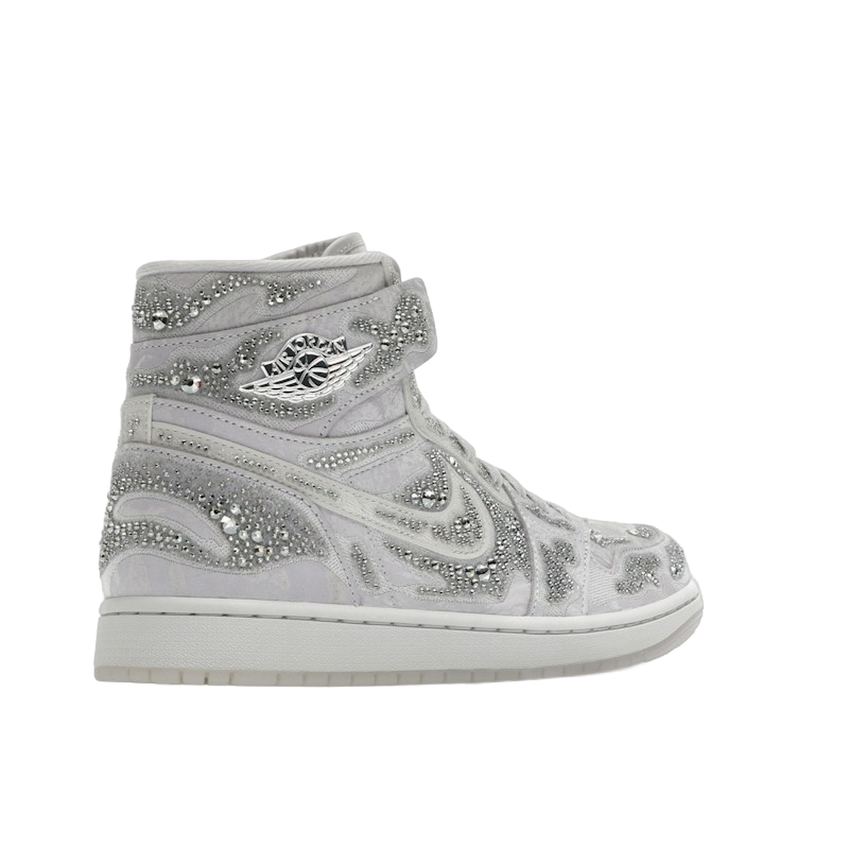 Jordan 1 Retro High OG Swarovski Vast Grey — kolab