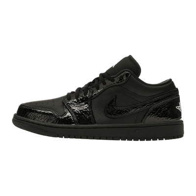 Jordan 1 Low SE Patent Elephant Black