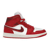 Jordan 1 Mid SE Red Cracked Leather — kolab