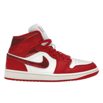Jordan 1 Mid SE Red Cracked Leather — kolab