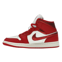 Jordan 1 Mid SE Red Cracked Leather — kolab
