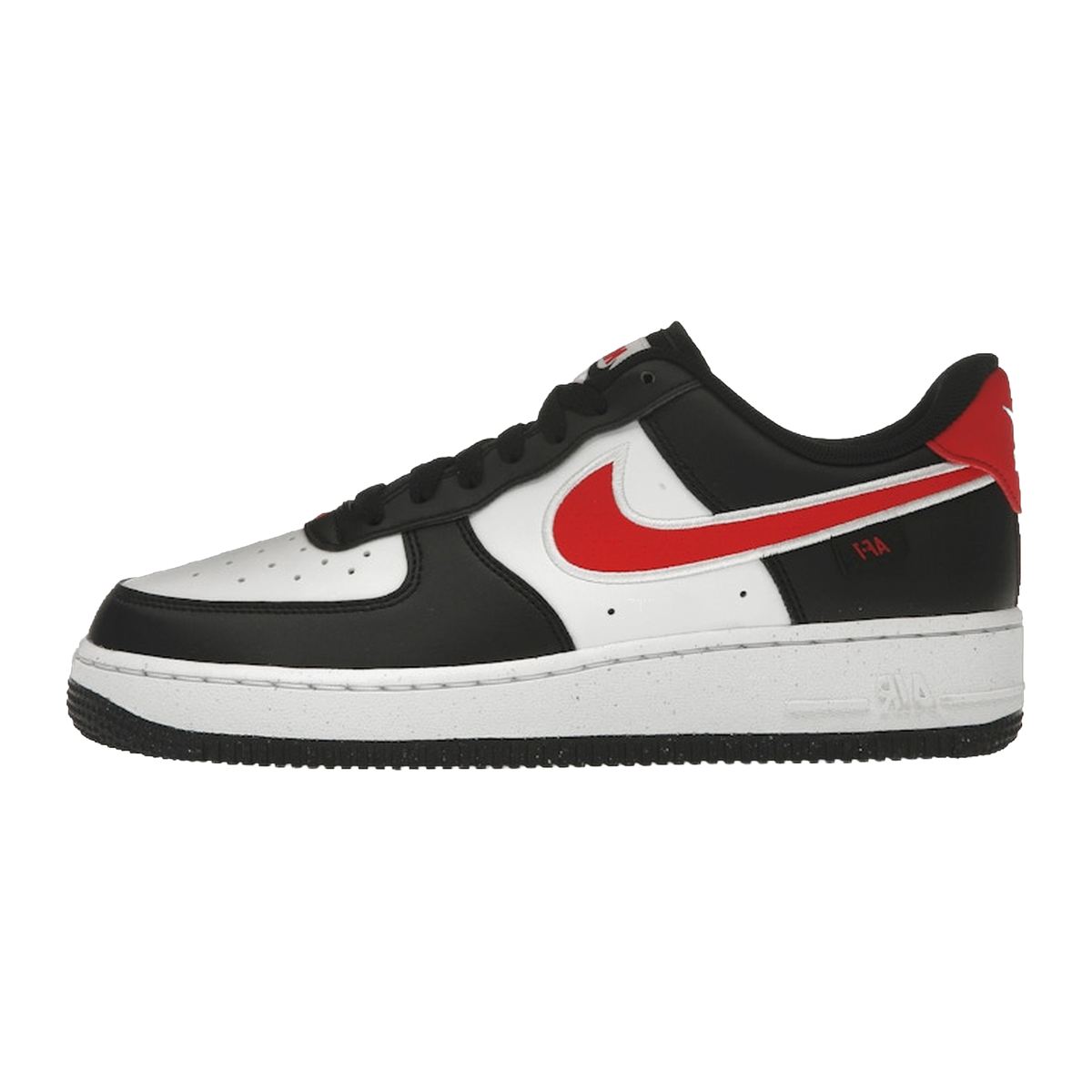 Nike Air Force 1 Low '07 Next Nature Black White University Red — kolab