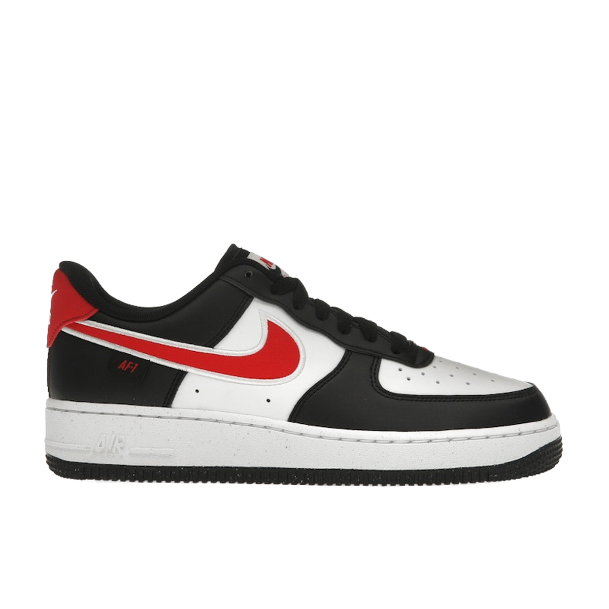 Nike Air Force 1 Low '07 Next Nature Black White University Red — kolab