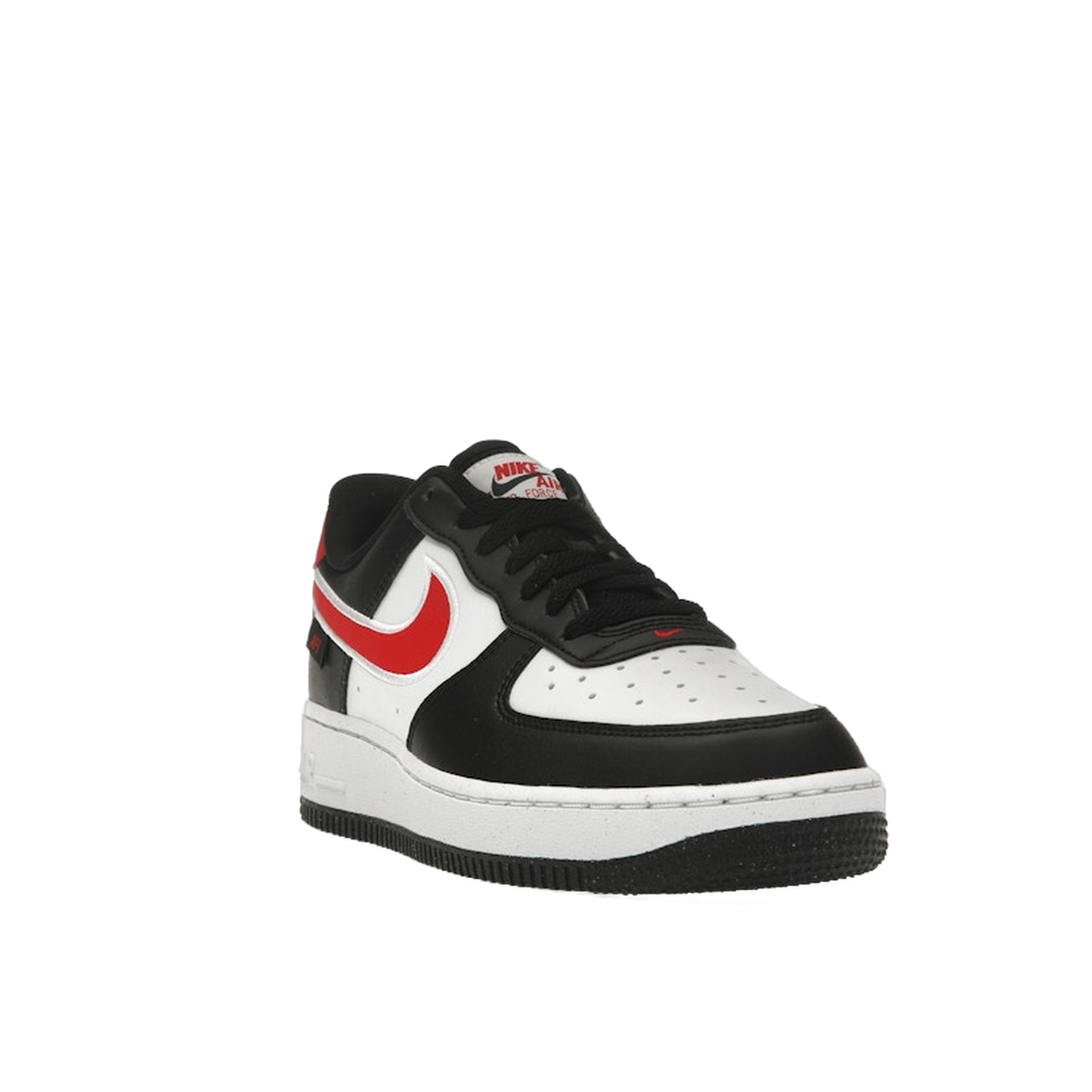 Nike Air Force 1 Low '07 Next Nature Black White University Red — kolab