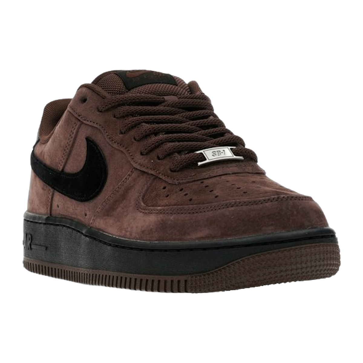 Nike SB Air Force 1 Low Light Chocolate Black · kolab