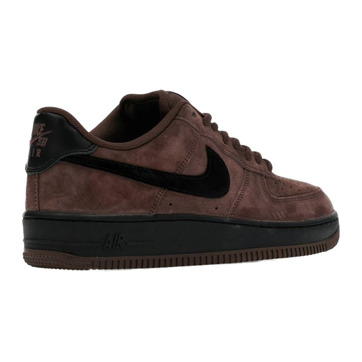 Nike SB Air Force 1 Low Light Chocolate Black · kolab