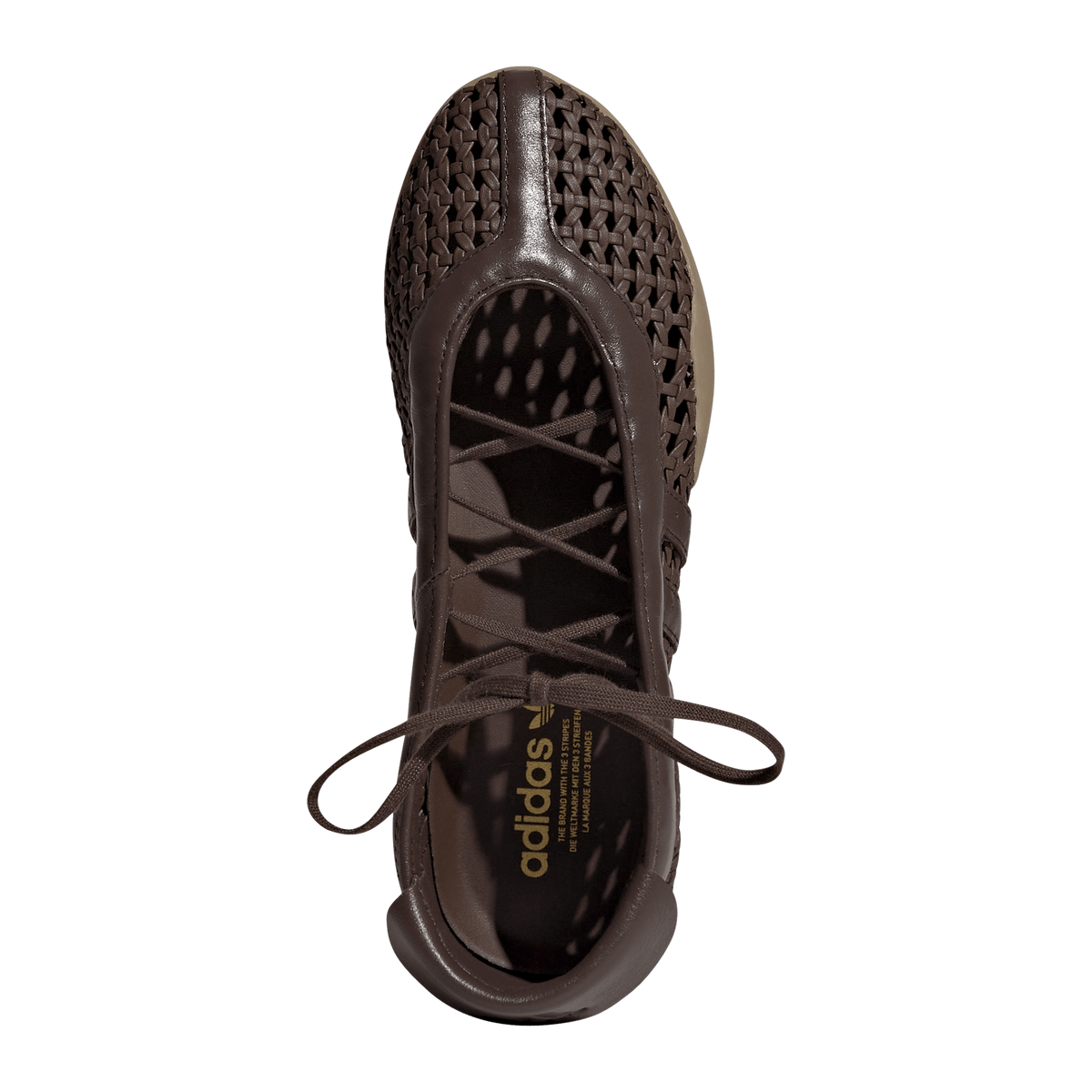 adidas Taekwondo Mei Ballet Basketweave Brown Gum · kolab