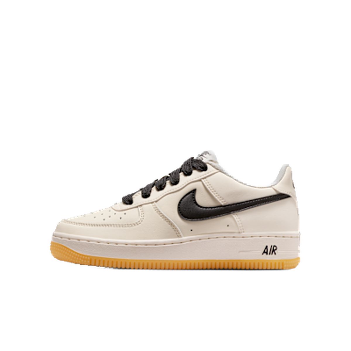 Nike Air Force 1 Low LV8 Soft Pearl Gum Black (GS) — kolab