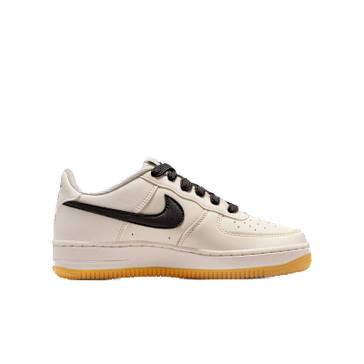 Nike Air Force 1 Low LV8 Soft Pearl Gum Black (GS) — kolab