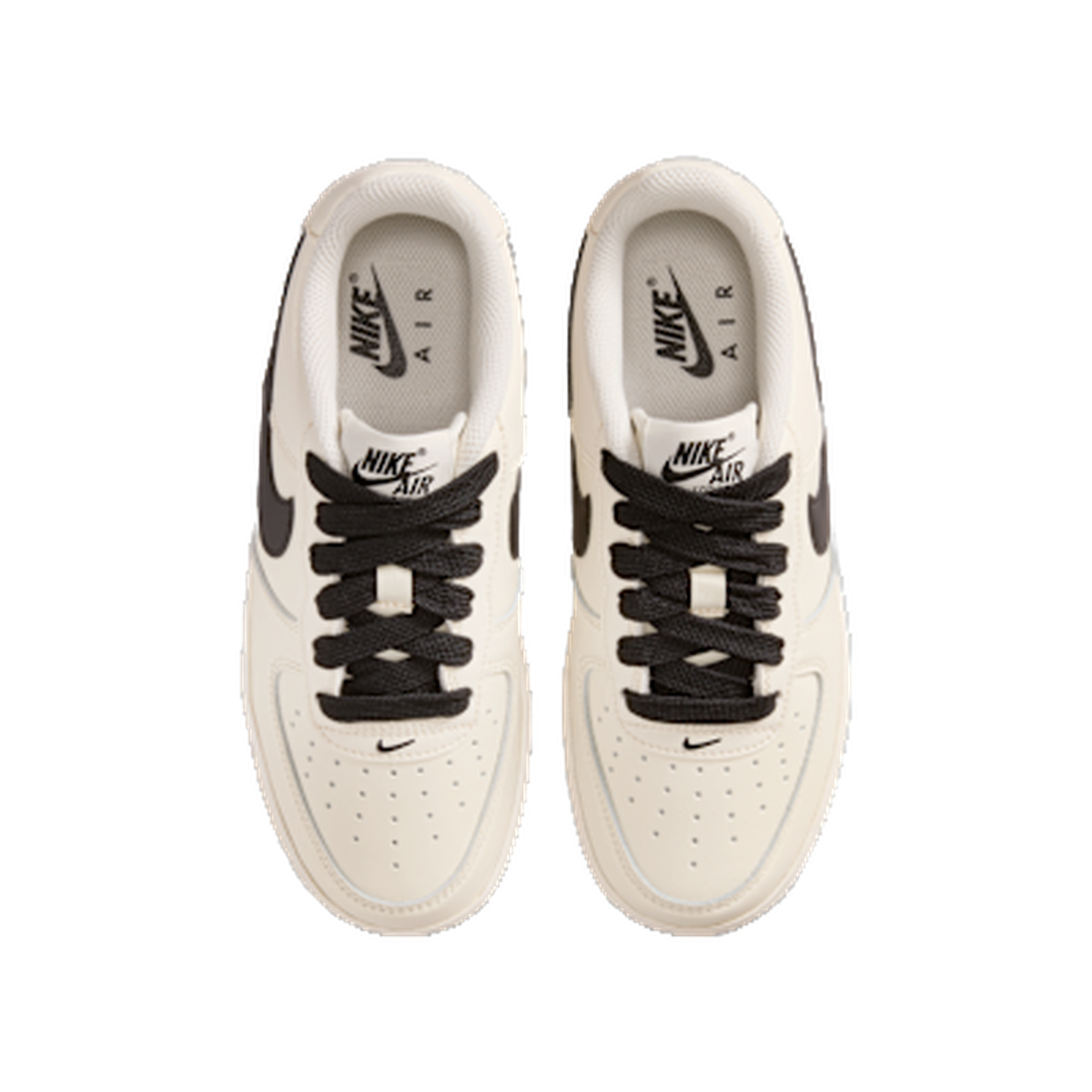Nike Air Force 1 Low LV8 Soft Pearl Gum Black (GS) — kolab