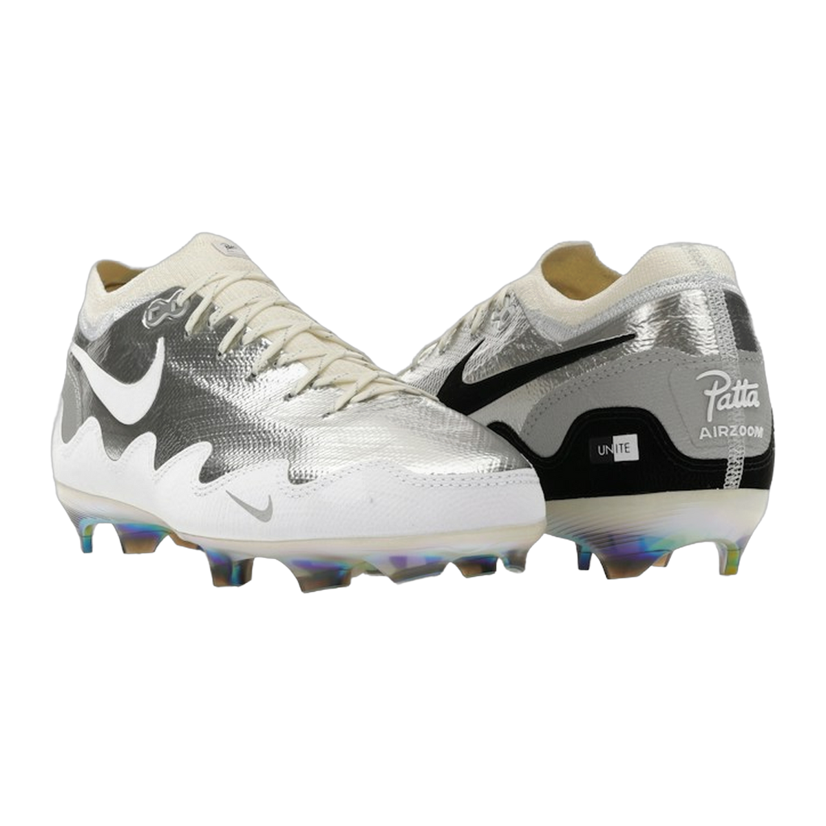 Nike Zoom Mercurial Vapor 16 Elite FG Patta Waves White Black (GS) · kolab