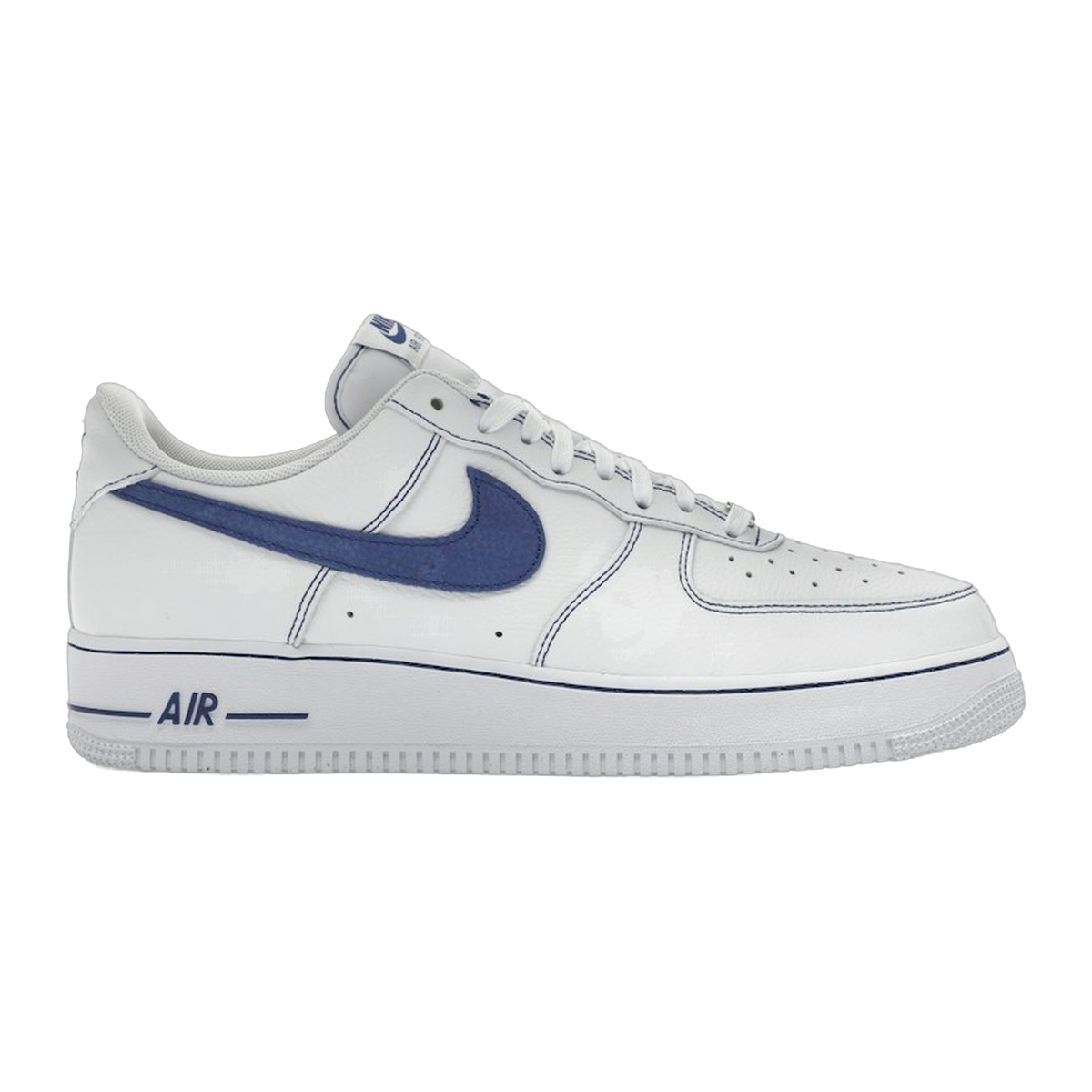 Nike Air Force 1 Low '07 LV8 White Deep Royal Blue — kolab